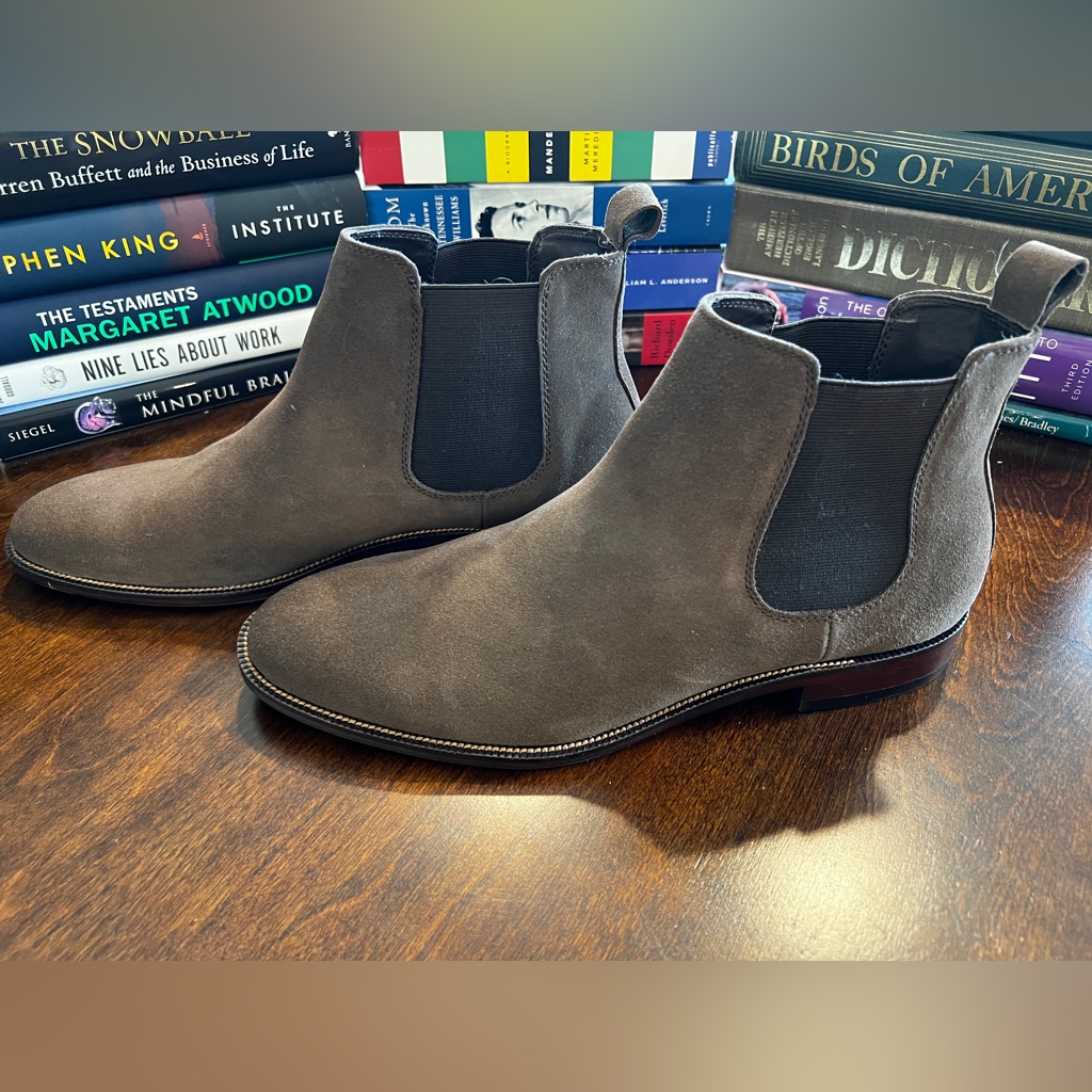 Chelsea Boot - Lt Brown Suede